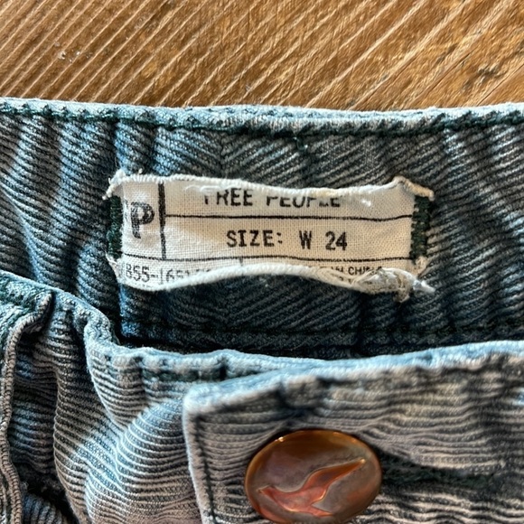 Free People Corduroy Short Size 24 - Picture 4 of 4
